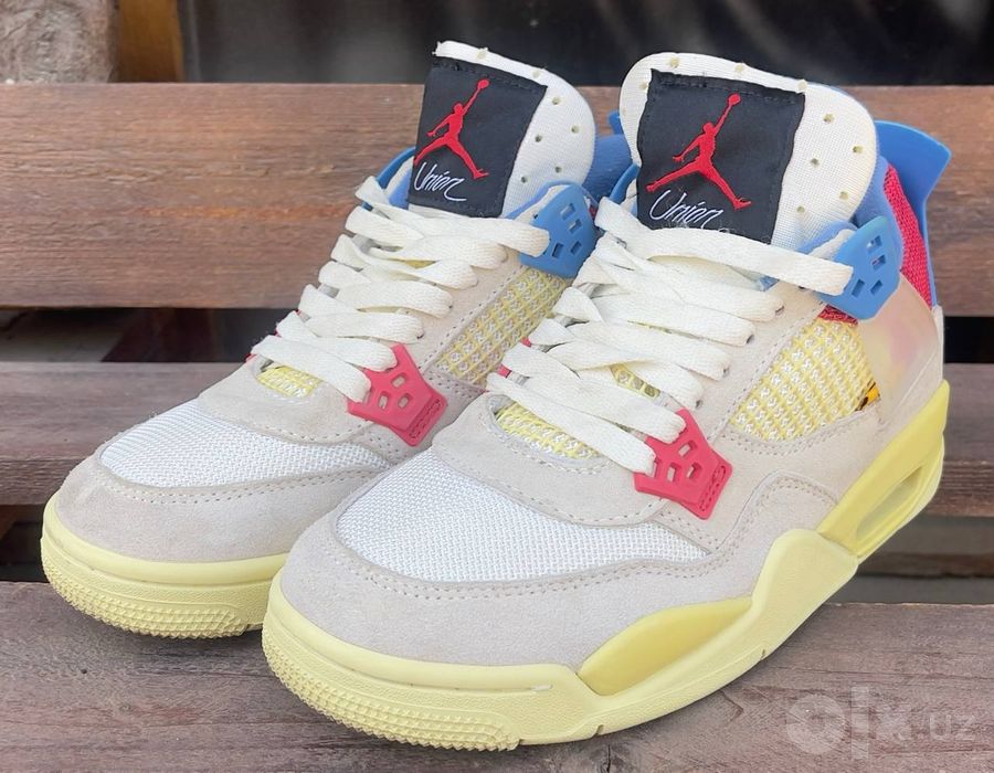 Оригинальные Кроссовки Air Jordan 4 Retro SP x Union «Guava Ice»
