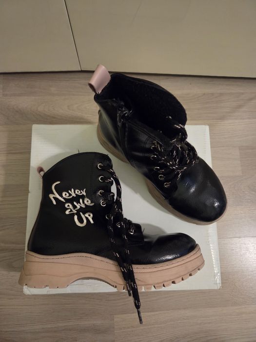 Два чифта боти/ботуши/кубинки за момиче 32 номер