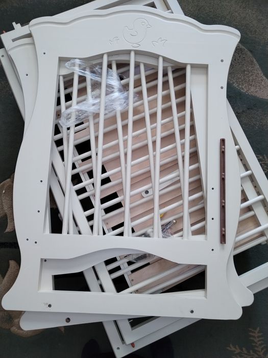 Детская манежка с маятником с матрасом