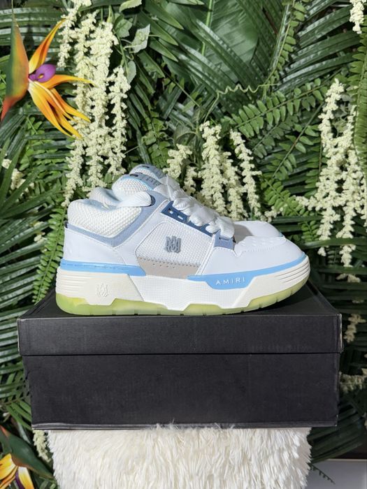 Amiri MA-1 White Blue