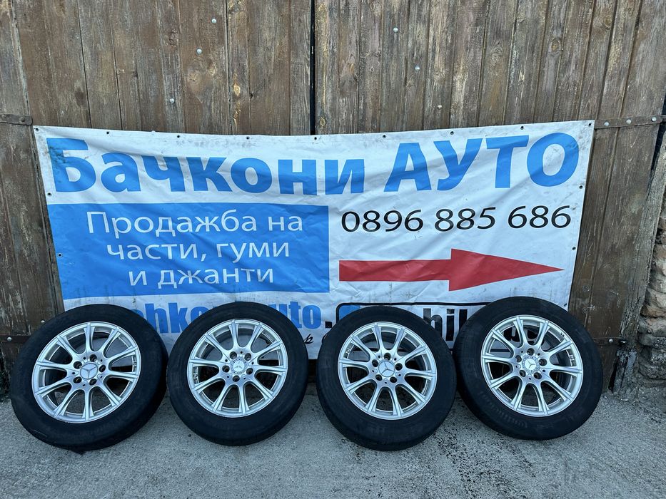 16 5х112 джанти с гуми