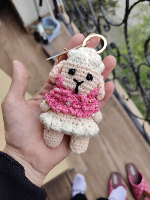 Ръчно плетени детски фиби