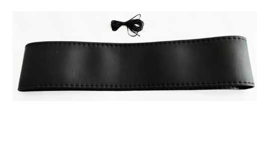 Калъф за волан шиещ се / М-38CM 6007 - черен / гладък