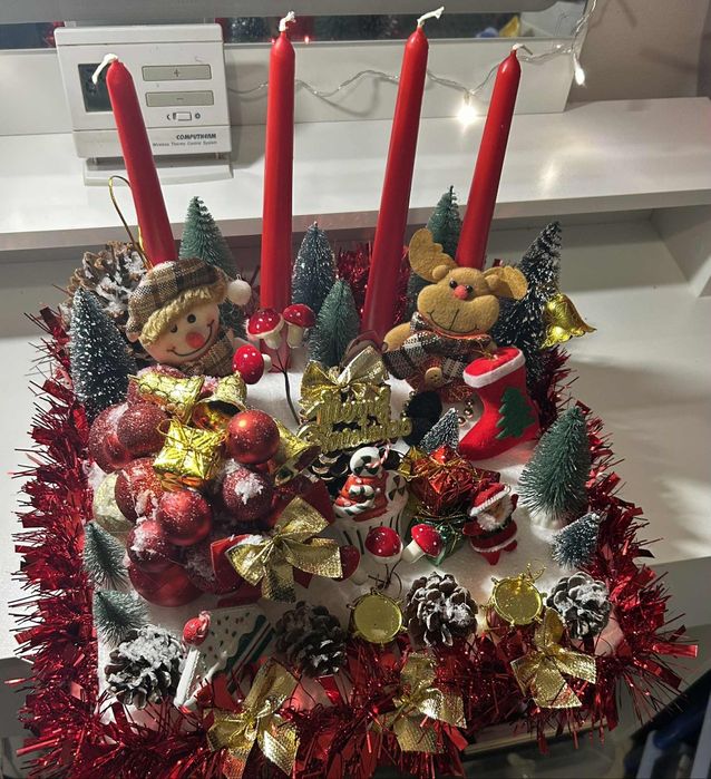 Decorațiuni pentru masa de Crăciun