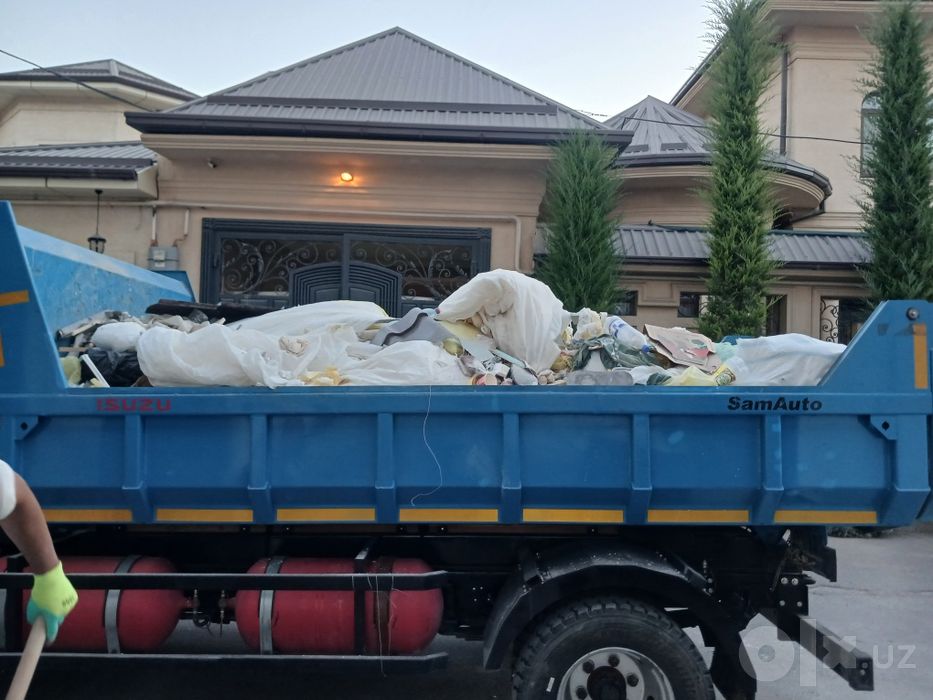 Вывоз стройтелни мусур по горет Ташкент и Ташкенский облост