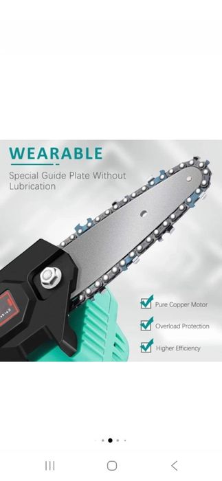 Mini fierastrau pe acumulatori