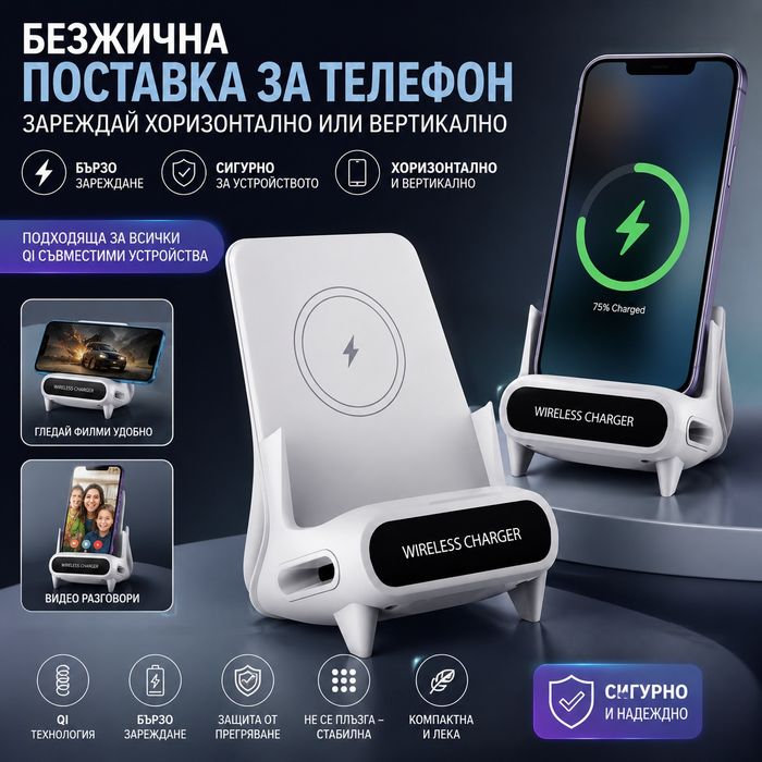 Безжично зарядно