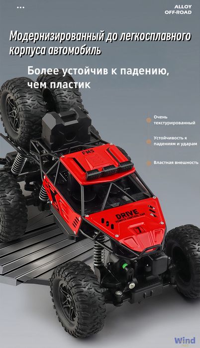 Внедорожник на пульте управления