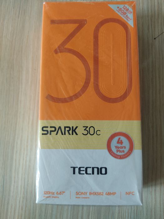 Tecno spark 30c  4/128gb