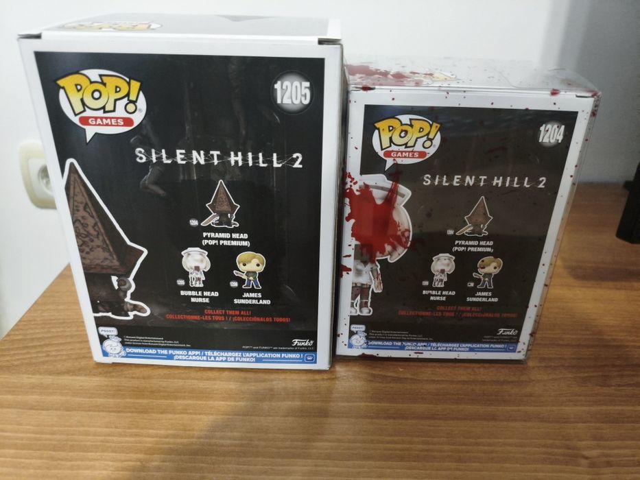 Silent hill Funko - Funko Pop! Silent Hill 2 Pyramid Head 1205, Bubble Head Nurse 1204