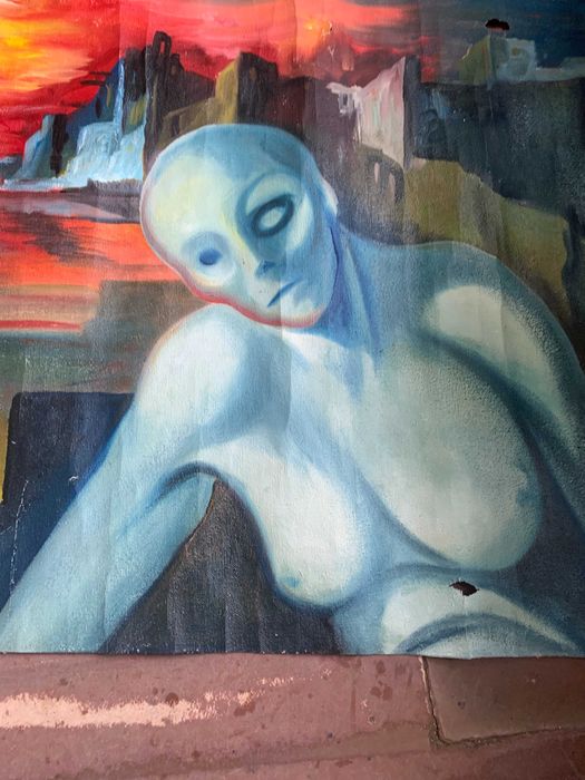 стара   картина,