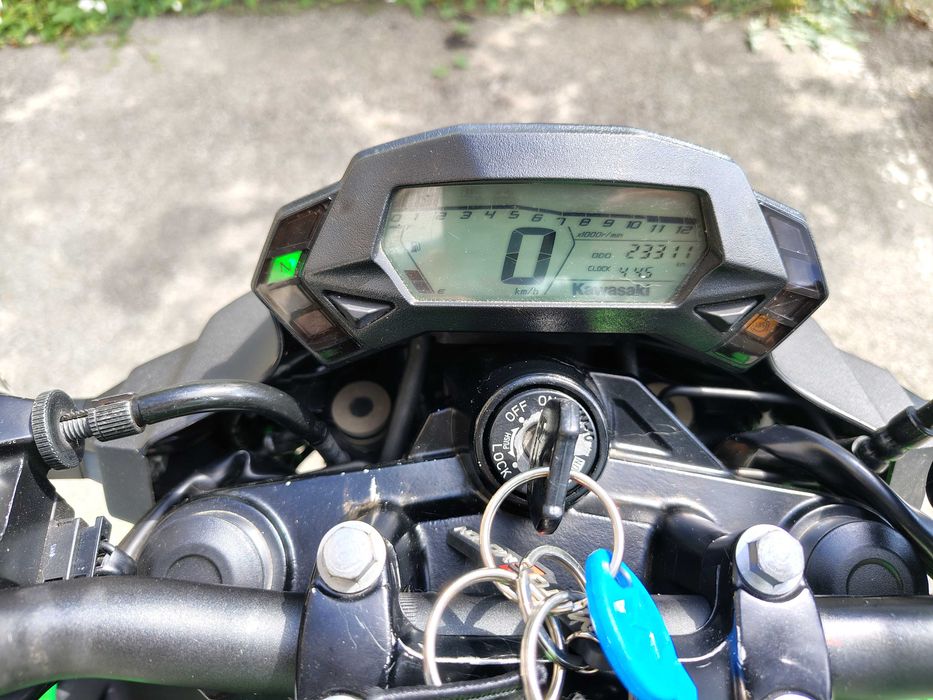 Kawasaki Z 125/2019, anvelope dot 2025, 23300 km