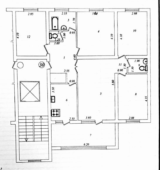 5/5/5 с лифтом кирпич 77 серия около Жк Парквуд напротив Капитал банка