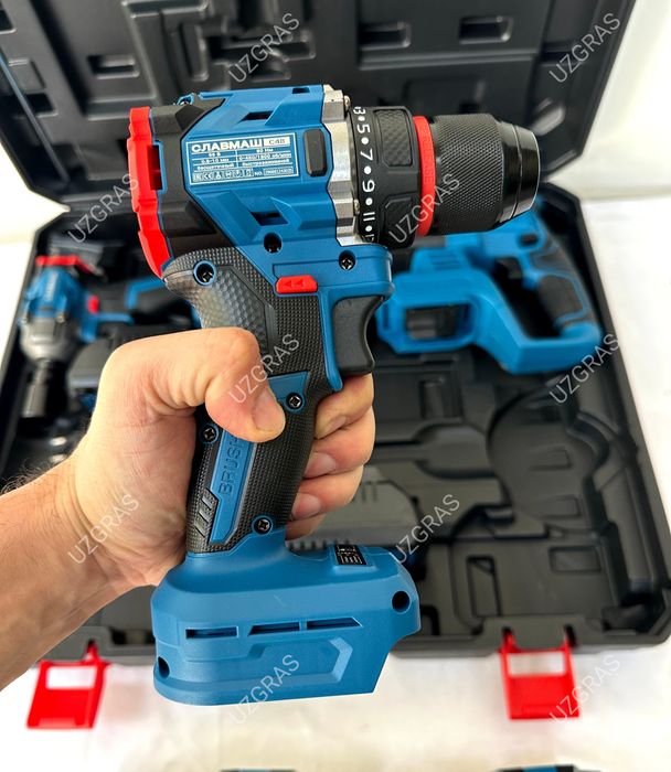 Перфоратор + шуруповерт + гайковерт + болгарка Славмаш оригинал 4в1