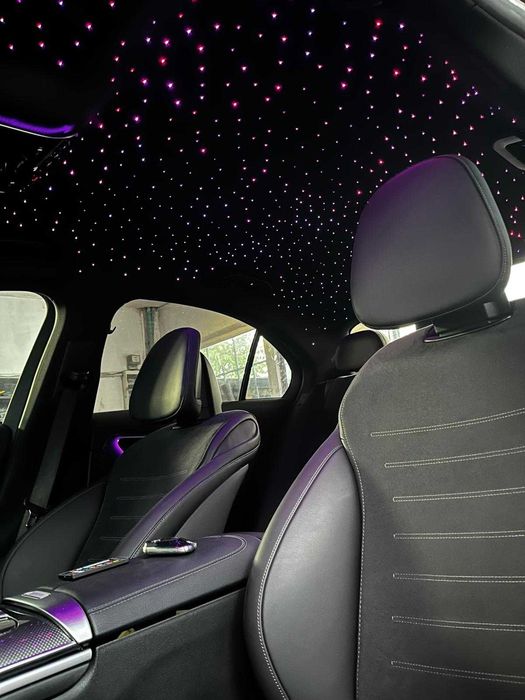 Kit fibră optică plafon înstelat RGB aplicație Android IOS telecomandă