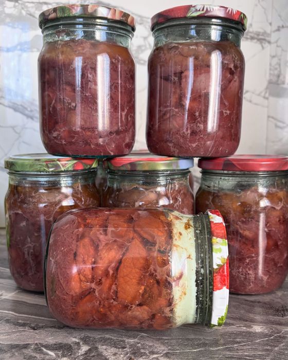 Тушенка с  мякоти дикого гуся