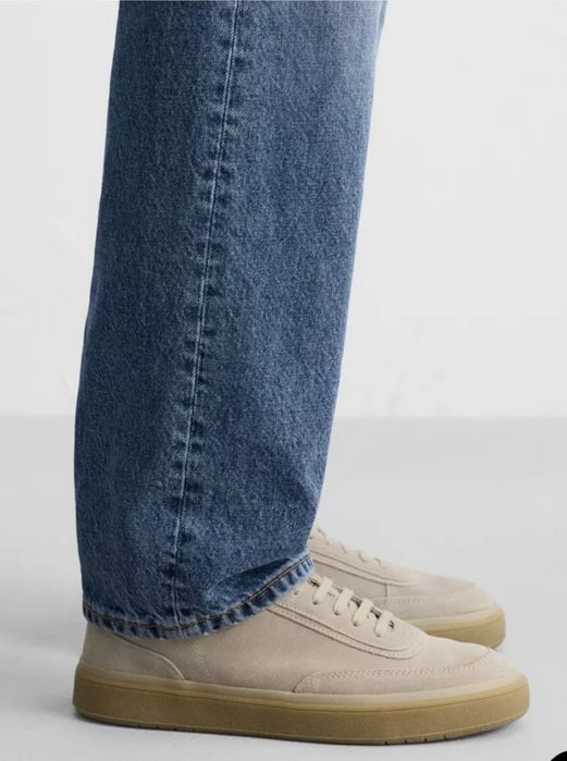 Кецове от естествен велур Zara