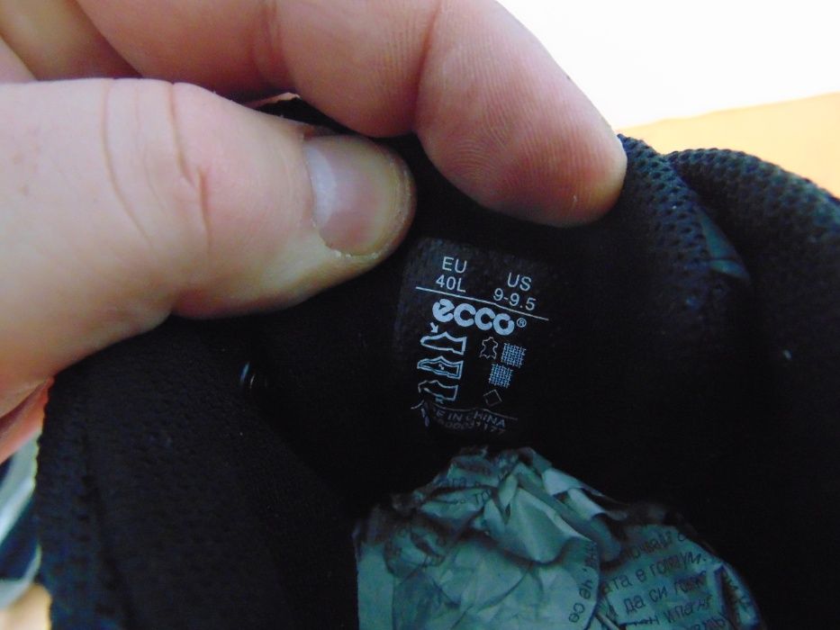 Ecco Gore-tex номер 40 Оригинални мъжки зимни обувки