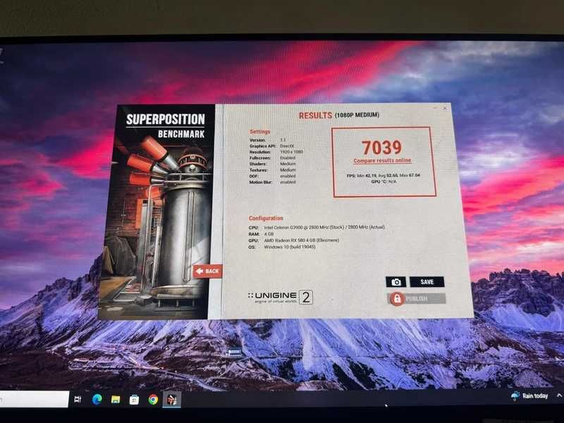 AMD RX 580 4Gb  XFX