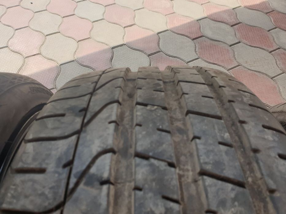 Кованные диски 18 с шинами на мерс