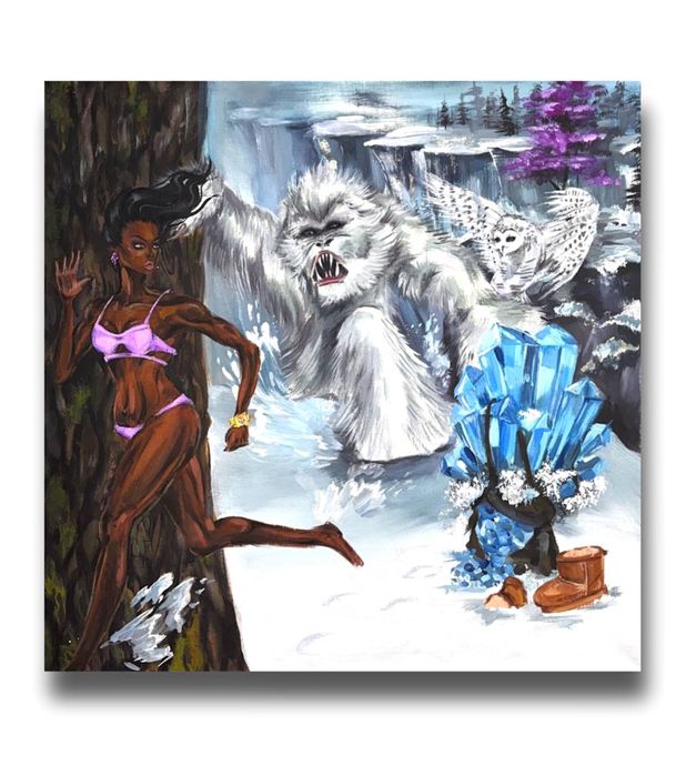 Картины крупный формат, акрил