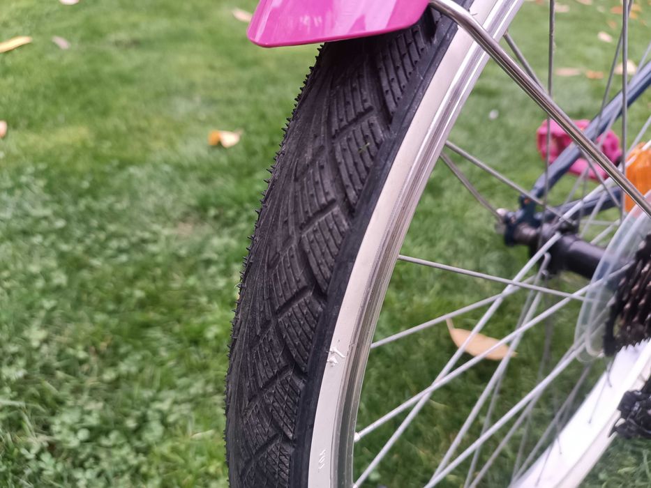 24" Детски Велосипед Btwin Подходящ за Момиче