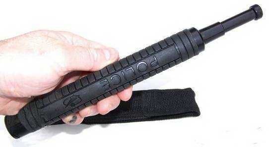 Палка за самозащита с надпис Police 55см нова стока