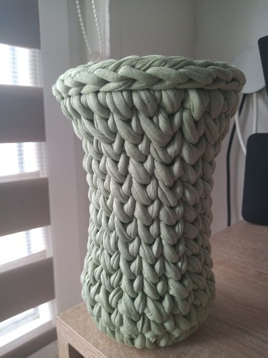 ръчно изплетени панери