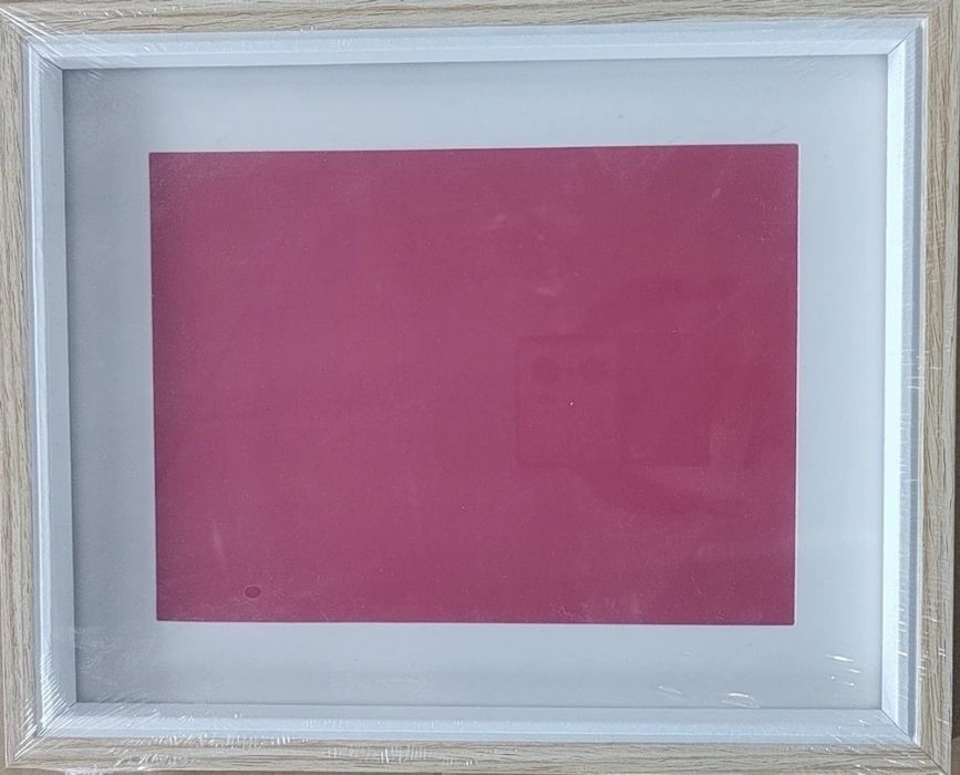 фоторамка с подсветкой и краской