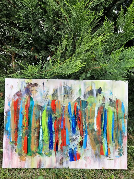 Tablouri abstract-culori de toamnă