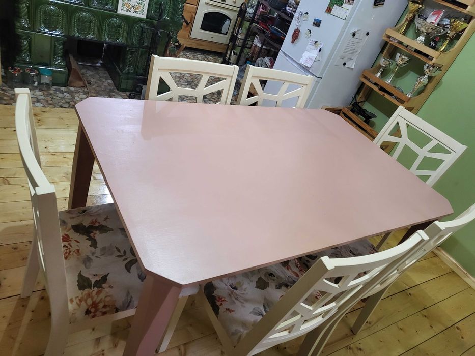 Set masa cu 6 scaune