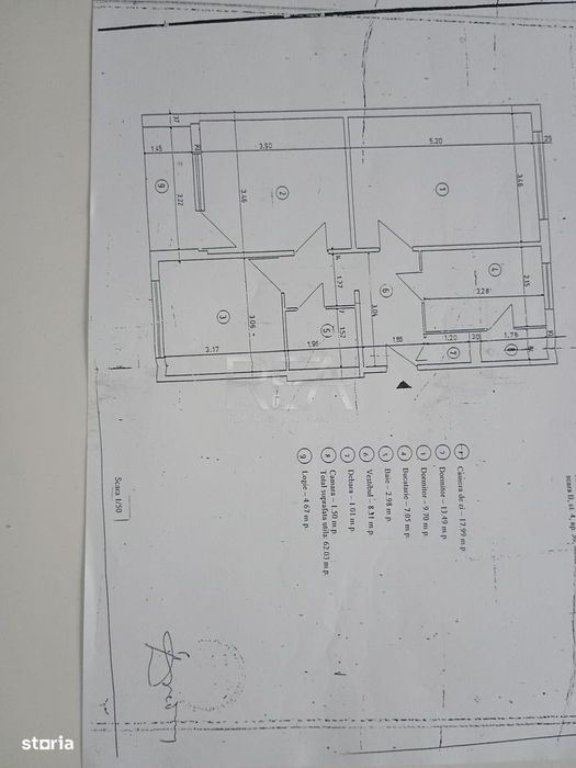 3 Camere Decomandat | 70 mp | Boxa | Parcare ADP | Izvorul Crisului