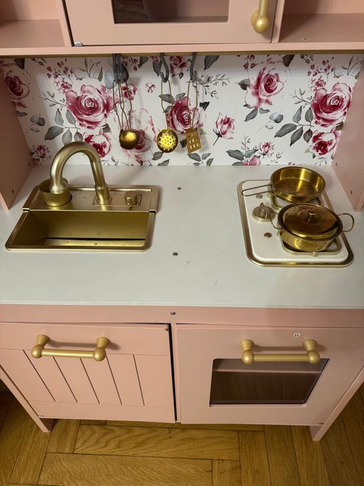 Детская кухня Wooden Play Kitchen