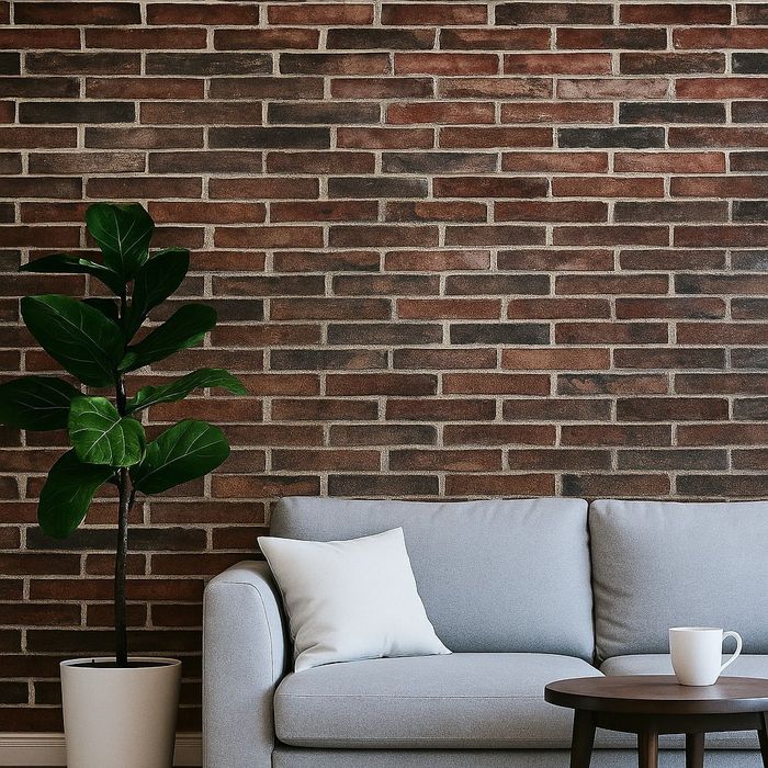 Декоративен 3D тухлен тапет за стени от PE пяна 77х70 см.