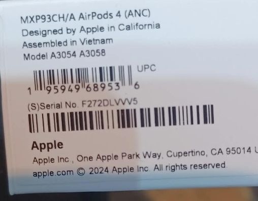 Apple airpods 4 (ANC)!Оригинални 100%