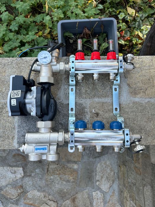 Emmeti колектори с TM3-R помпа