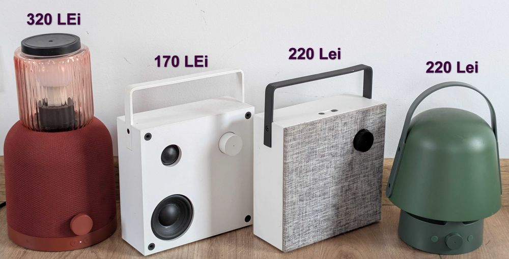 Ikea Eneby, VAPPEBY. KULGLASS transport Easybox inclus in pret