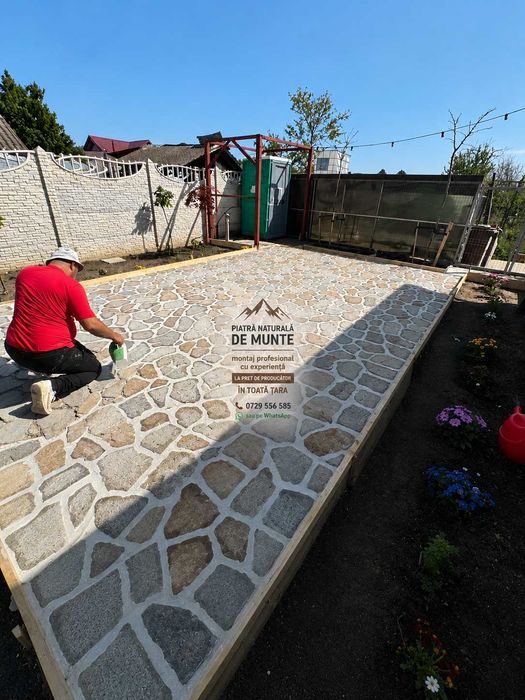 piatra naturala de munte si montaj profesional