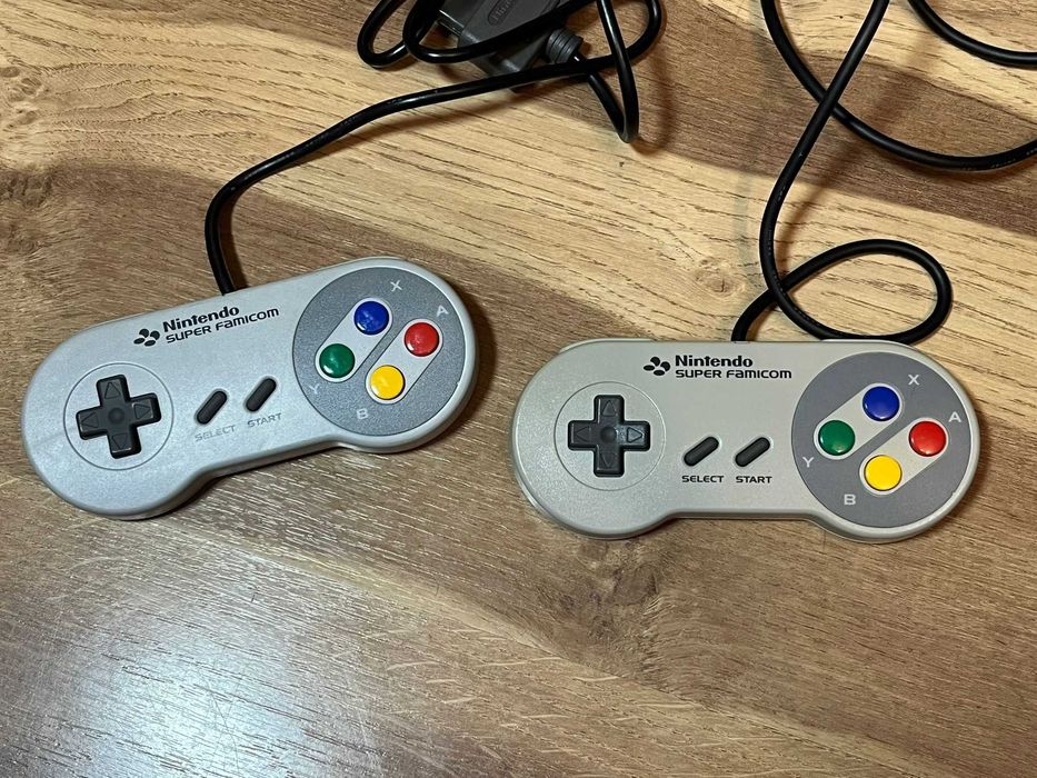 Nintendo Super Famicom Controllers Originale OEM x2 | SNES | Testate | Full Funcționale