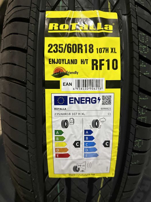 Нови летни гуми ROTALLA ENJOYLAND H/T RF10 235/60R18 107H XL НОВ DOT
