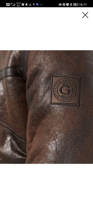 Geaca imitație piele Guess