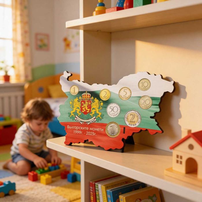 Сувенир „Българските монети – спомен от миналото“