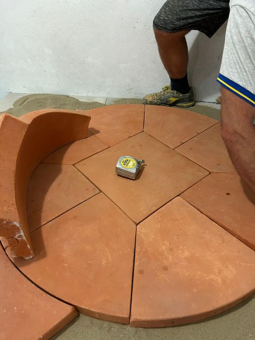 Cuptor pizza din argilă(TERACOTĂ pe lemne și gaz