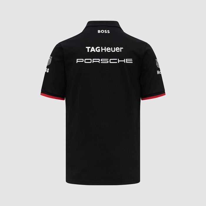 Porsche Motorsport x Boss Team Polo - Оригинална мъжка тениска с яка