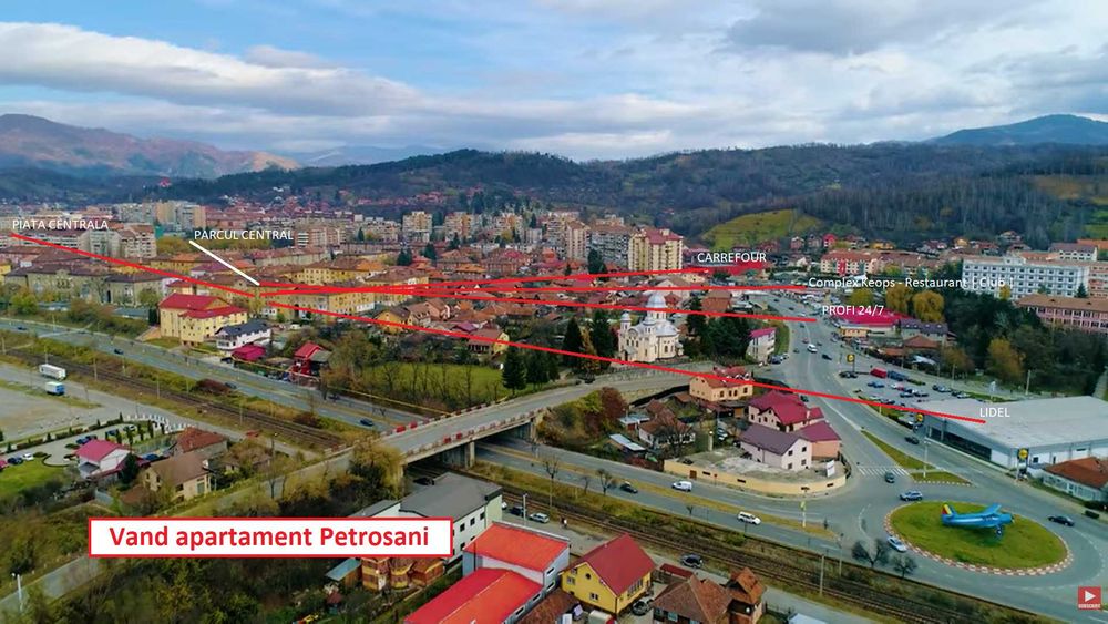 Apartament 2 camere, într-o zona excelenta din Petrosani