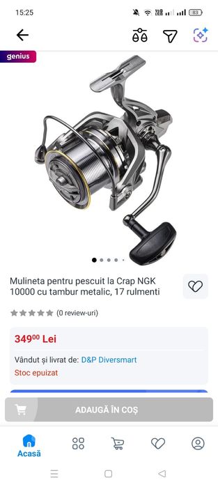 Mulinete crap, somn și spining.