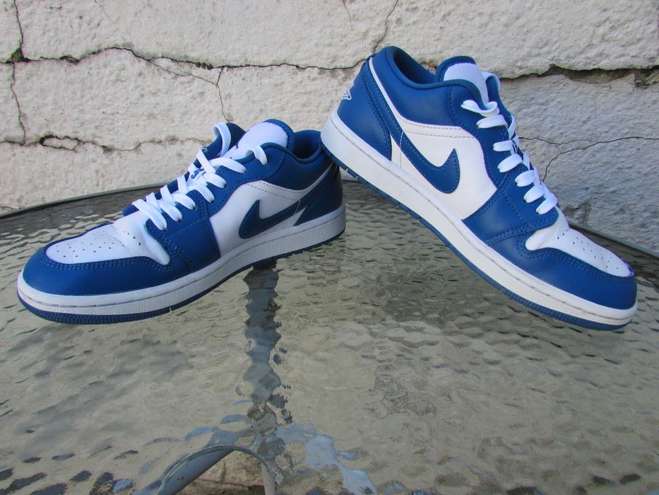 Маратонки Nike Air Jordan 1 Low 'Marina Blue'