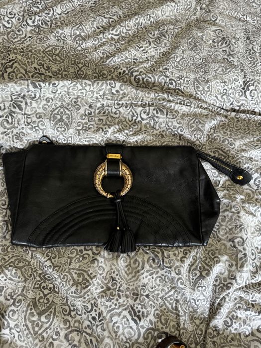 Чанта естествена кожа Jimmy Choo