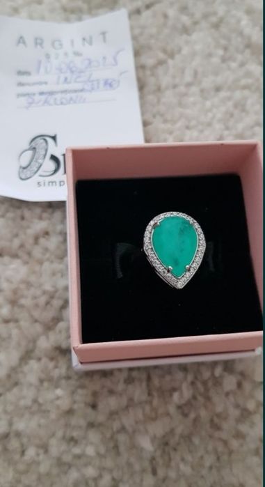 Inele argint zirconiu si cuart noi