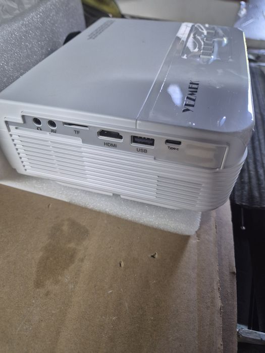 Промо!Висококачествен 4КПроектор  1080P Native, 5G WiFi Bluetooth,